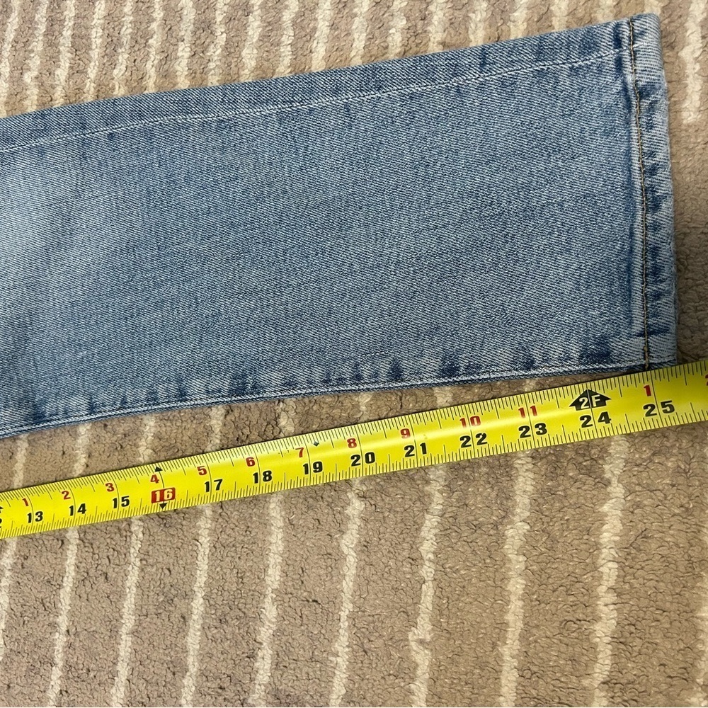 AGOLDE Sophie Jeans High Rise Light Wash  Skinny Denim Size 27 EUC​​​​​​ - Picture 9 of 10